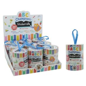 Rulle med 200 stickers