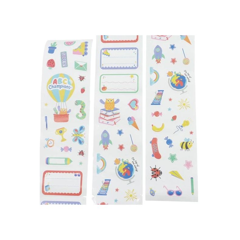 Rulle med 200 stickers